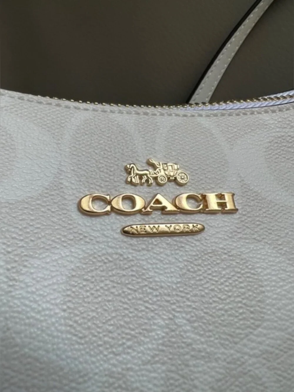Coach Teri Shoulder Bag In Signature Canvas